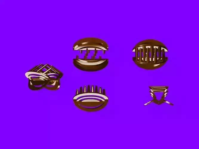 Clip chocolate clippings 3D print model