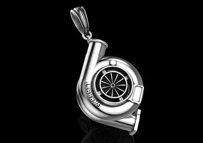 A copy of the GARRETT turbine 3D print model
