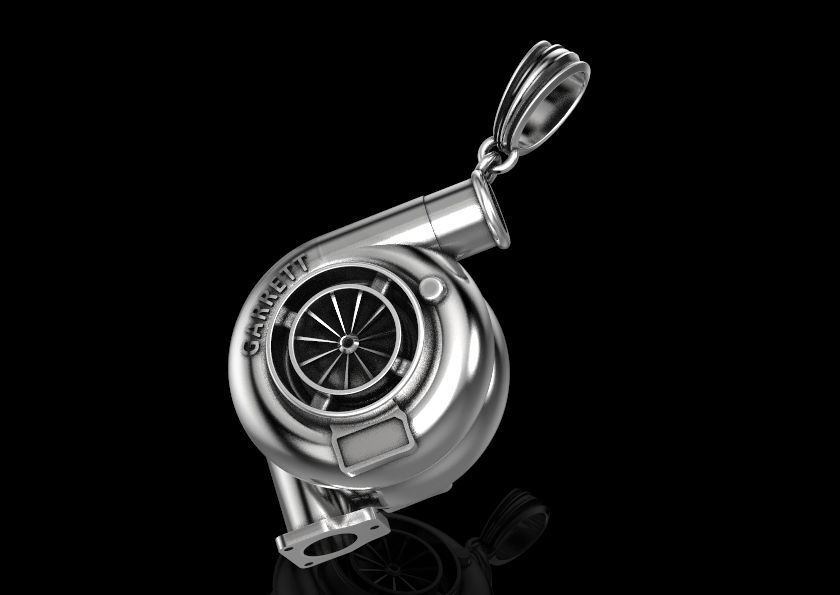 A copy of the GARRETT turbine 3D print model_1