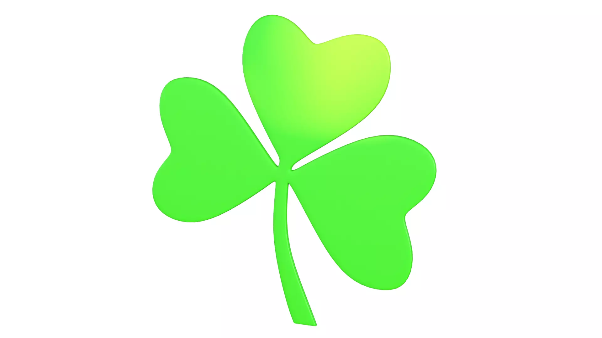 Shamrock PBR Low-poly 3D model