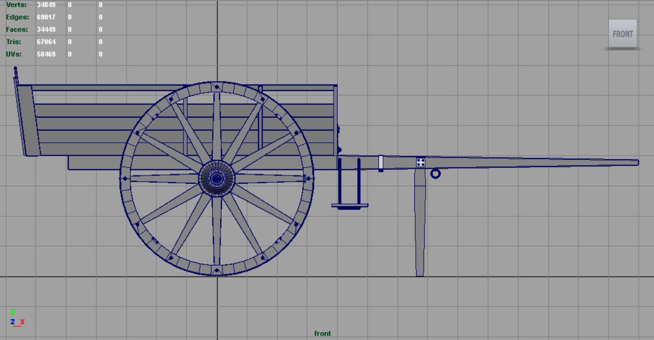 FARM CART 3D model_13