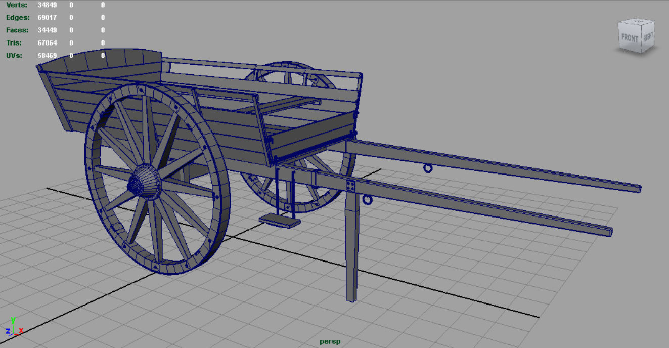 FARM CART 3D model_11