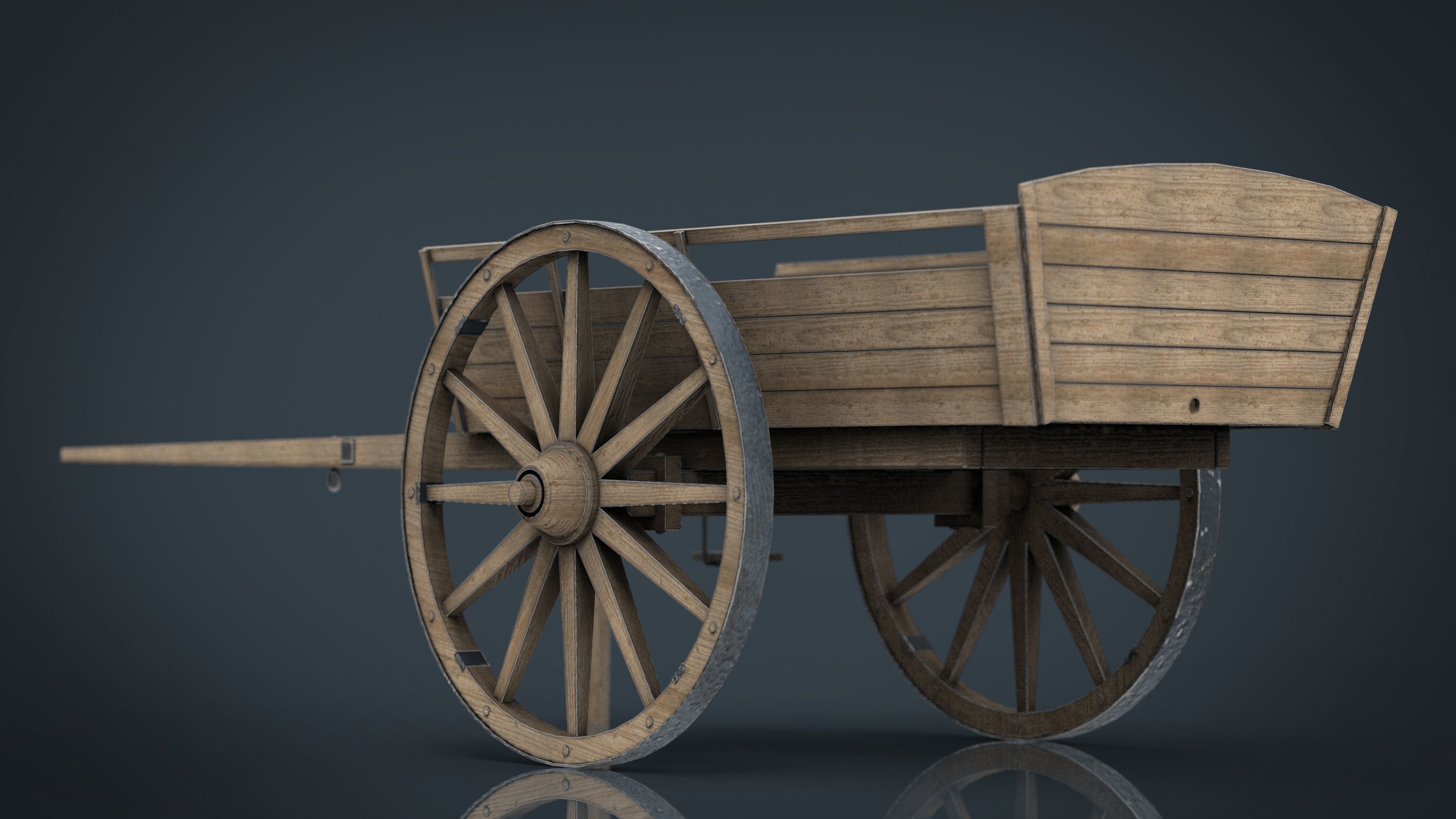 FARM CART 3D model_5