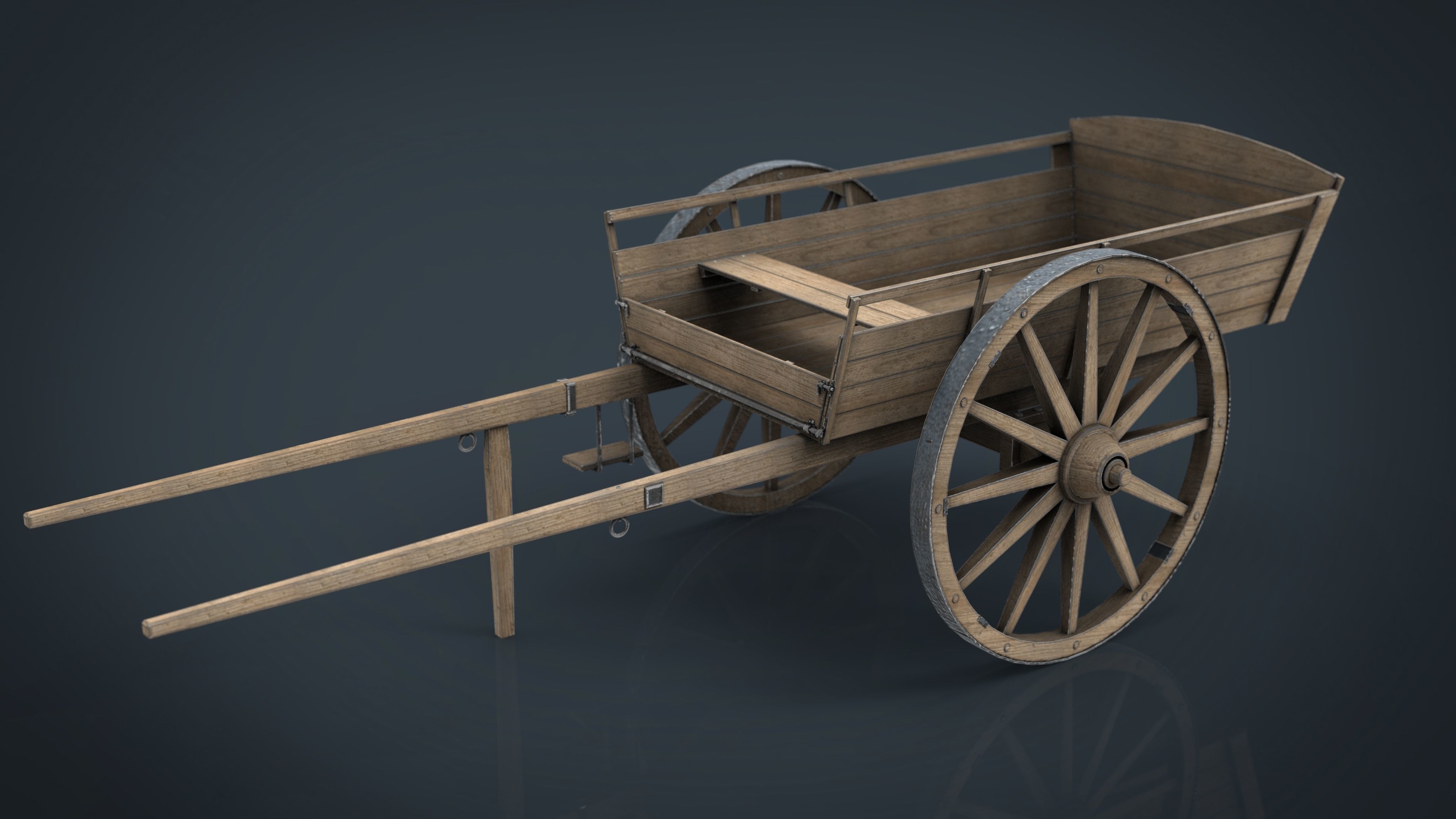 FARM CART 3D model_15