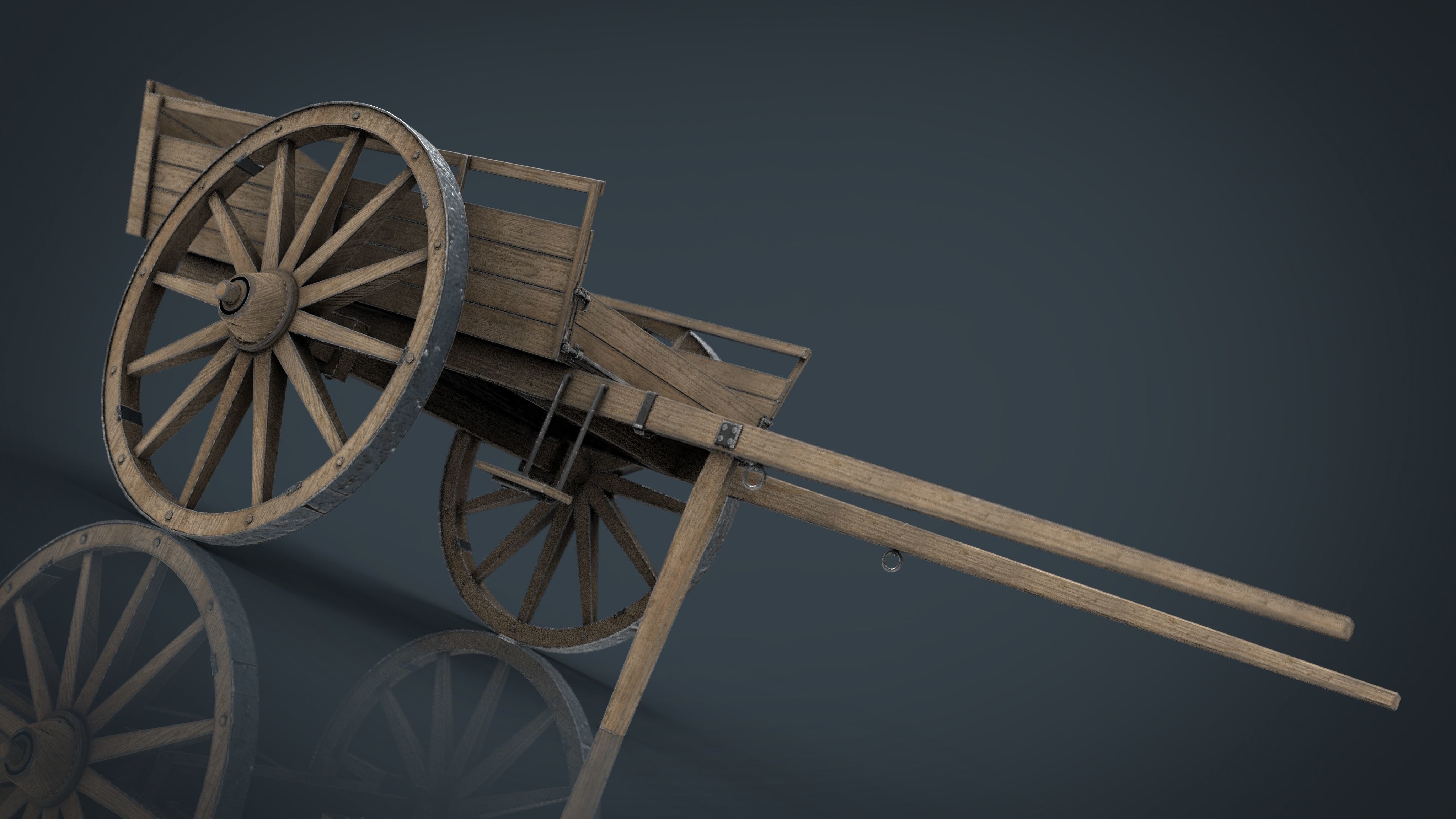 FARM CART 3D model_6