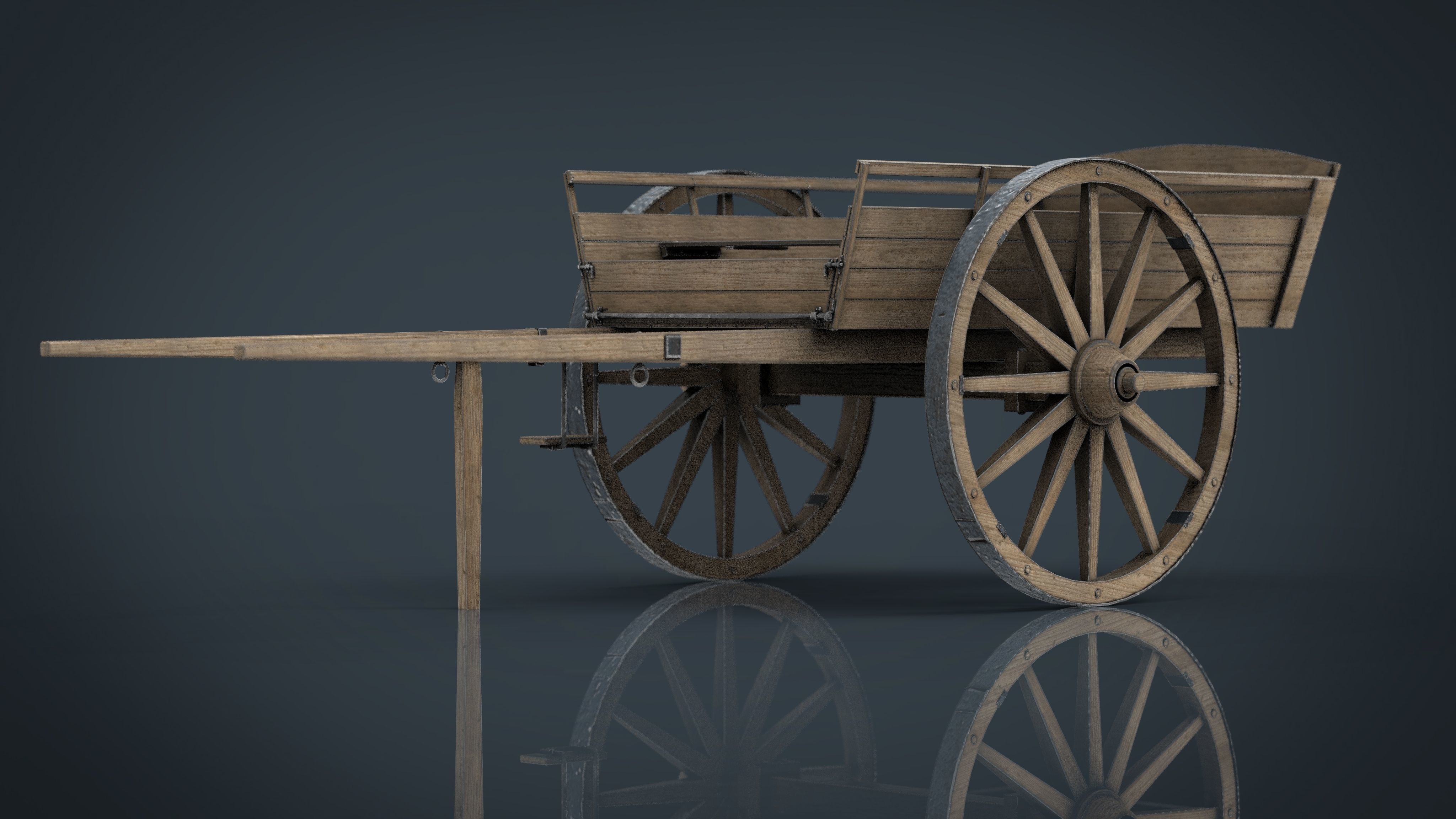 FARM CART 3D model_3