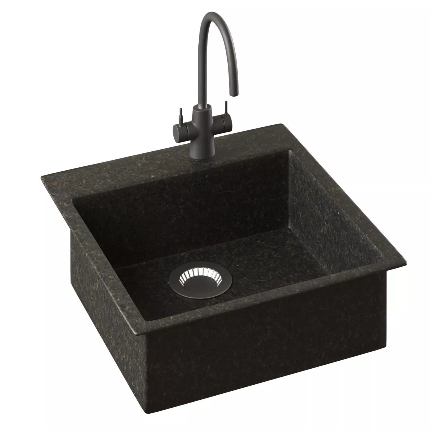 Kitchen Sink Low-poly 3D model