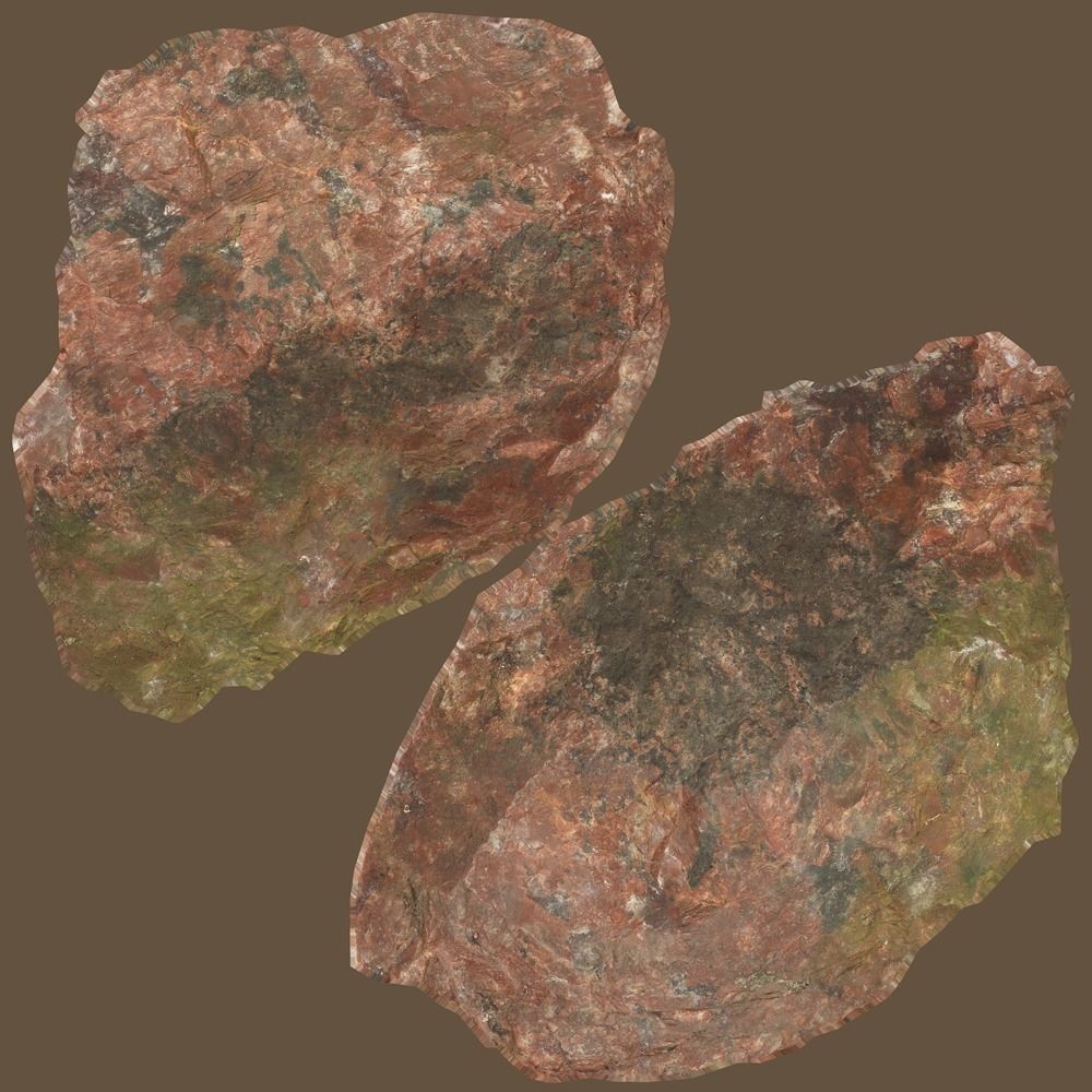 Meg Stone Low-poly 3D model_9