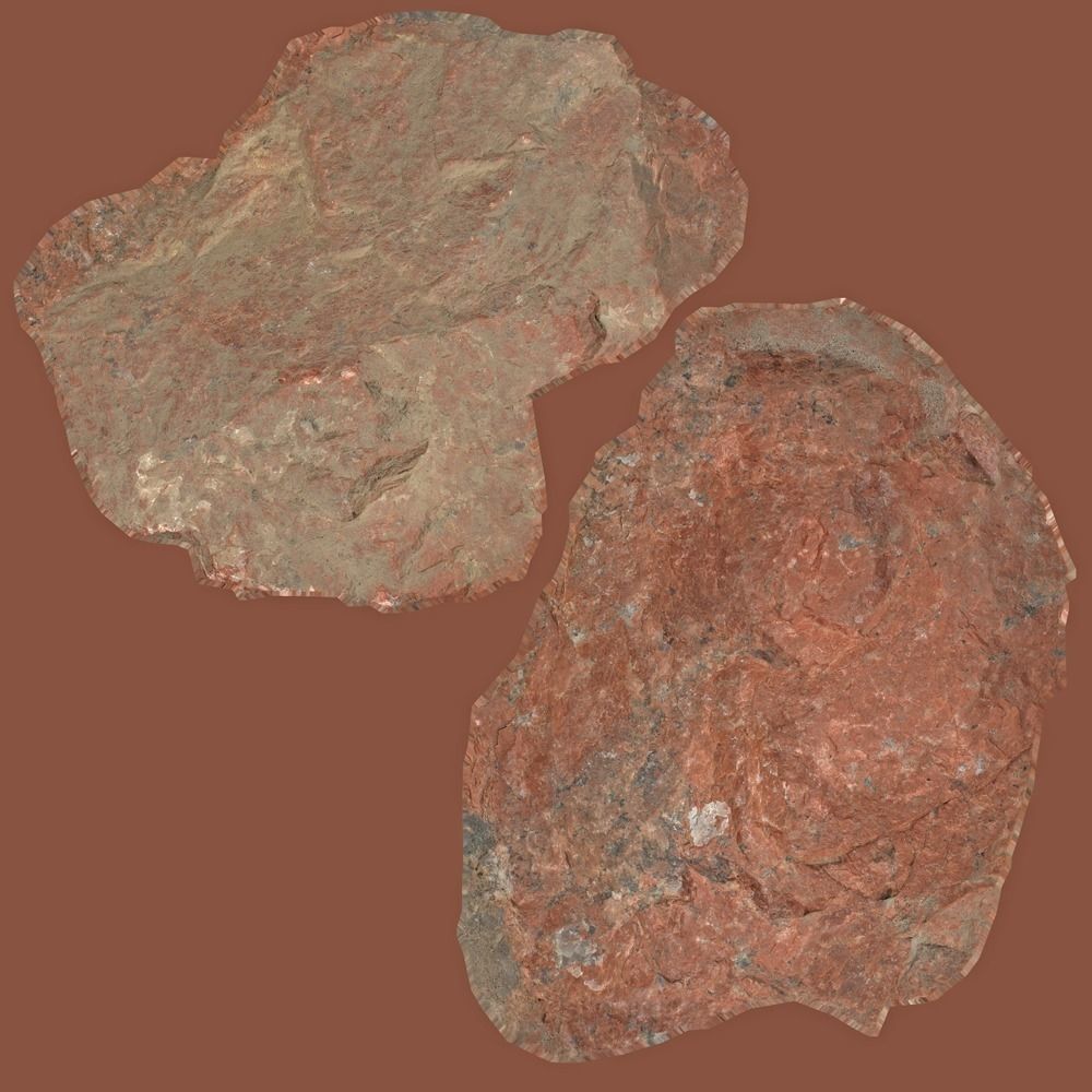 Rene Stone Low-poly 3D model_11