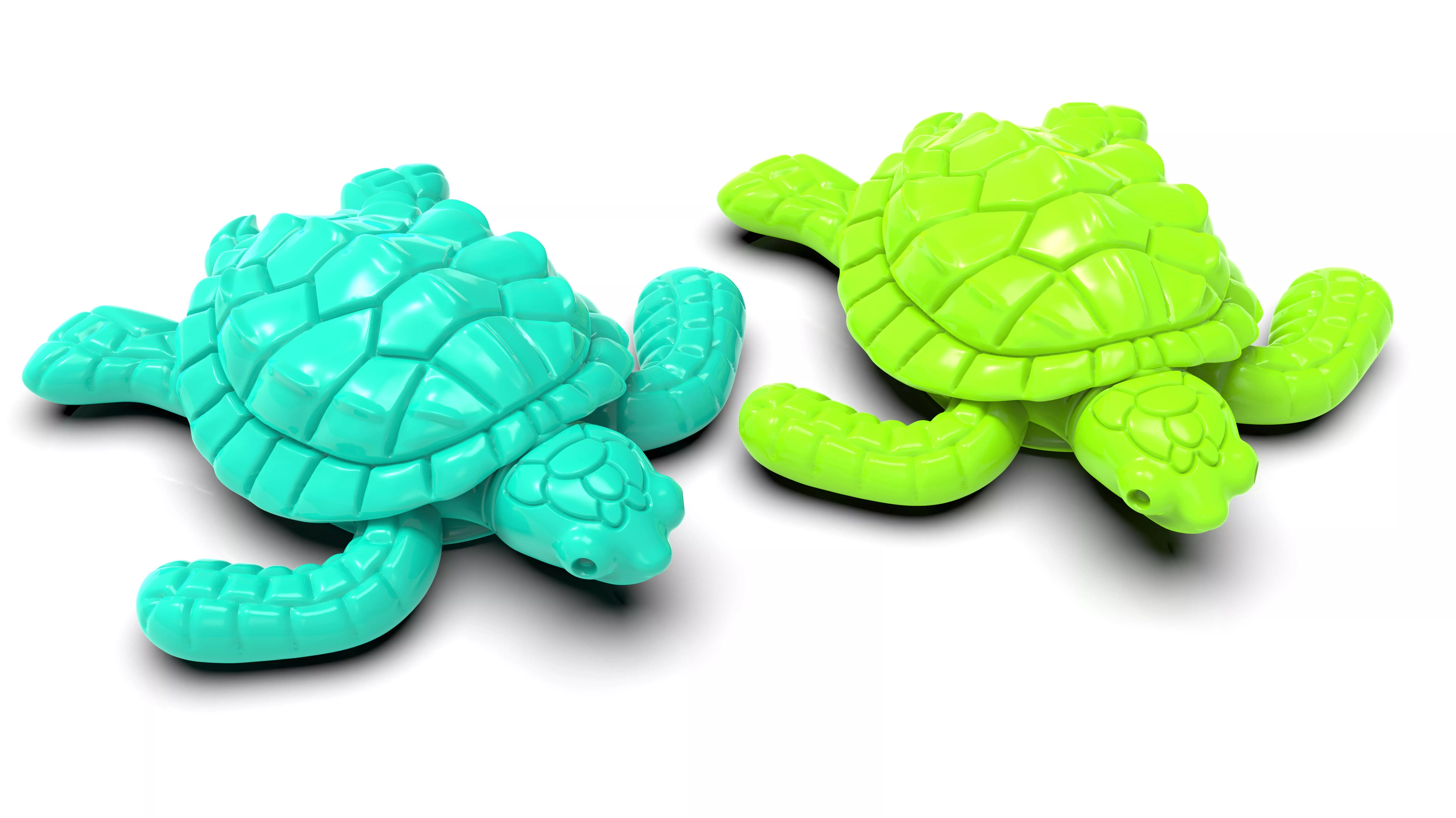TURTLE CHARM PENDANT 3D PRINT READY MODEL 3D print model
