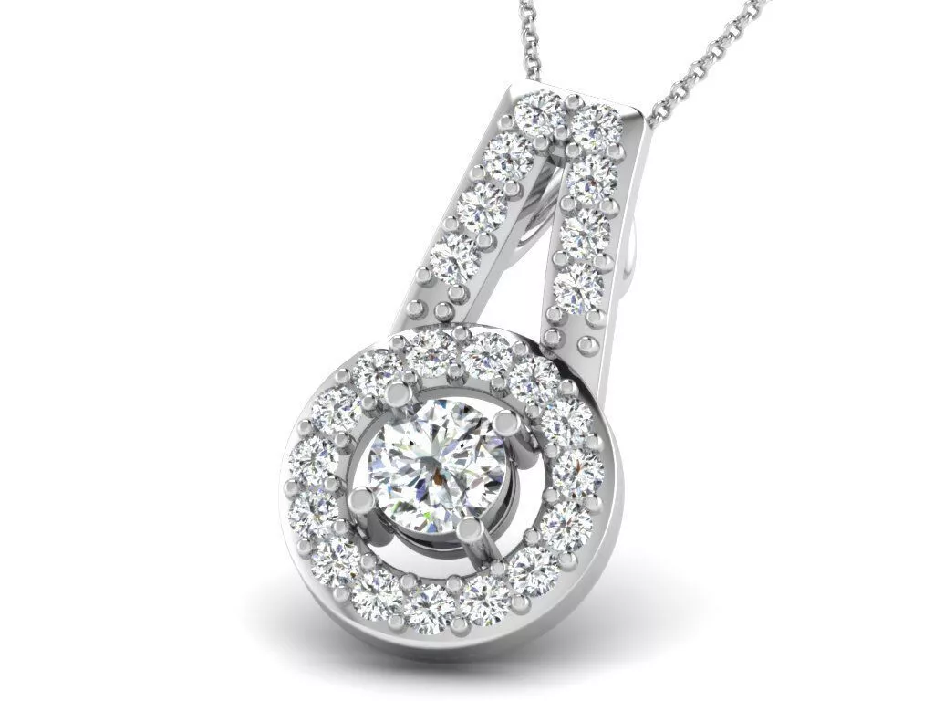 SILVER AND GOLD MANGALSUTRA 3D print model