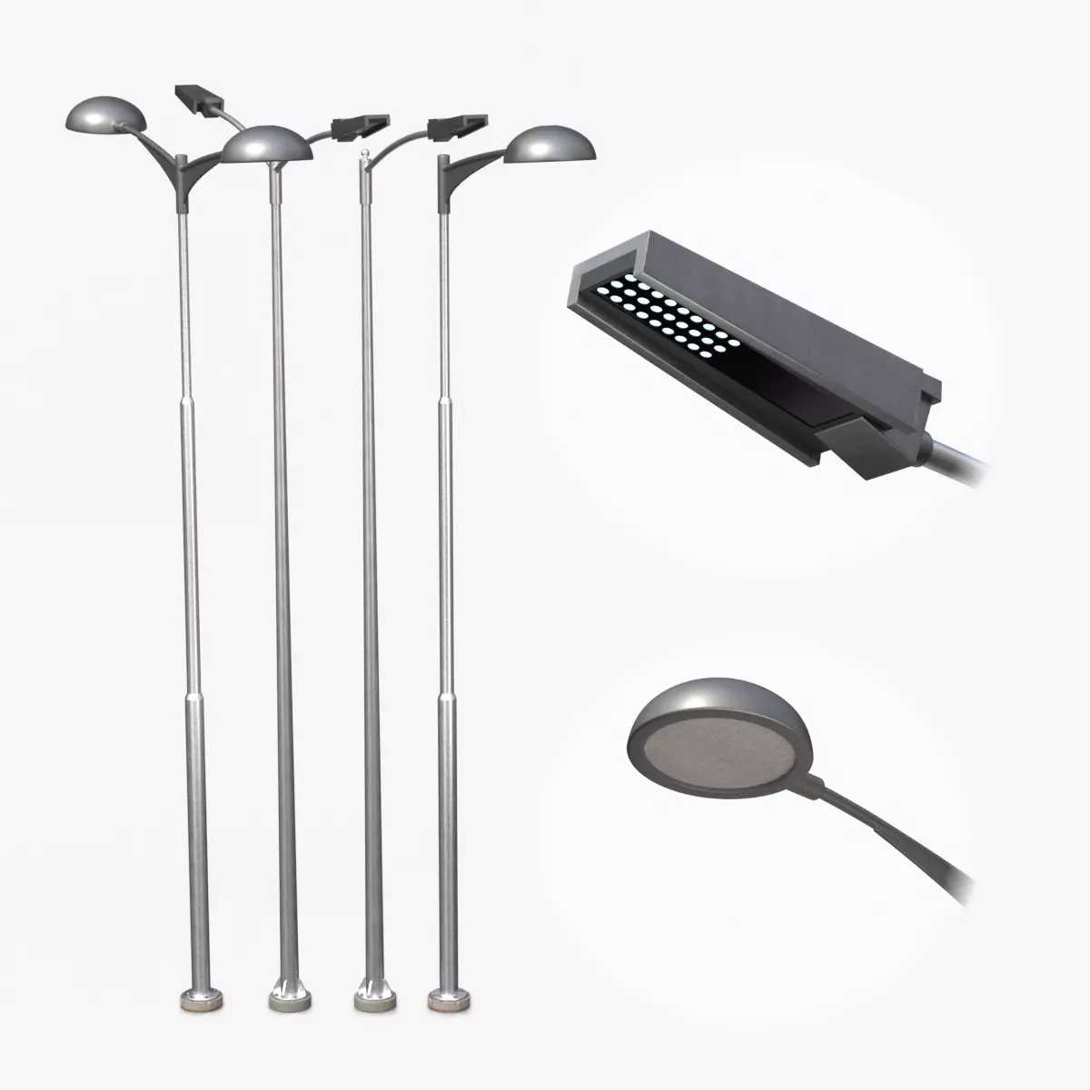 Street Lights - Modern Smart City Pack