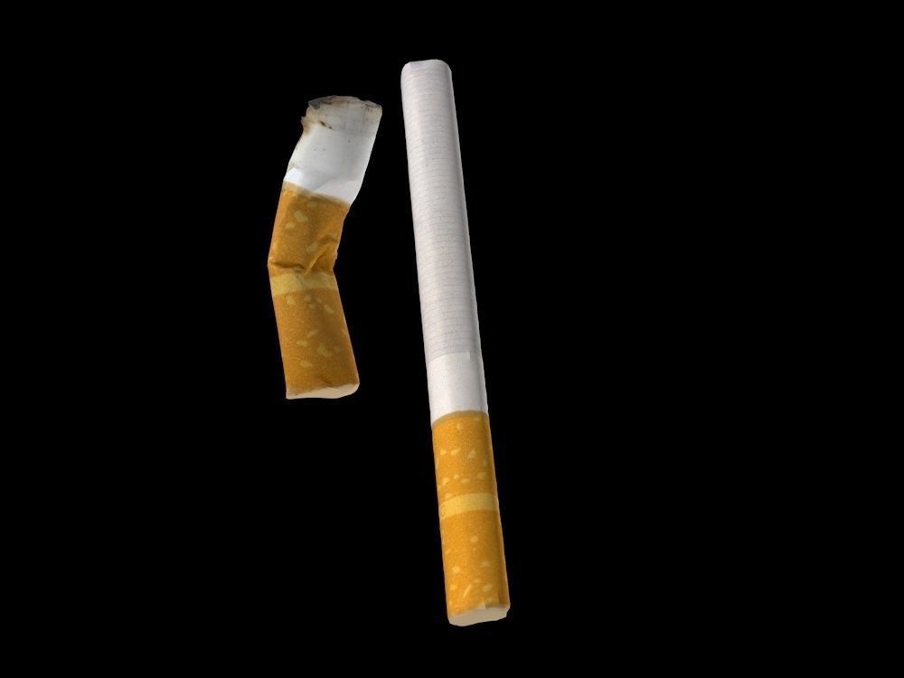 Cigarette kit - 2 models 3D model_2