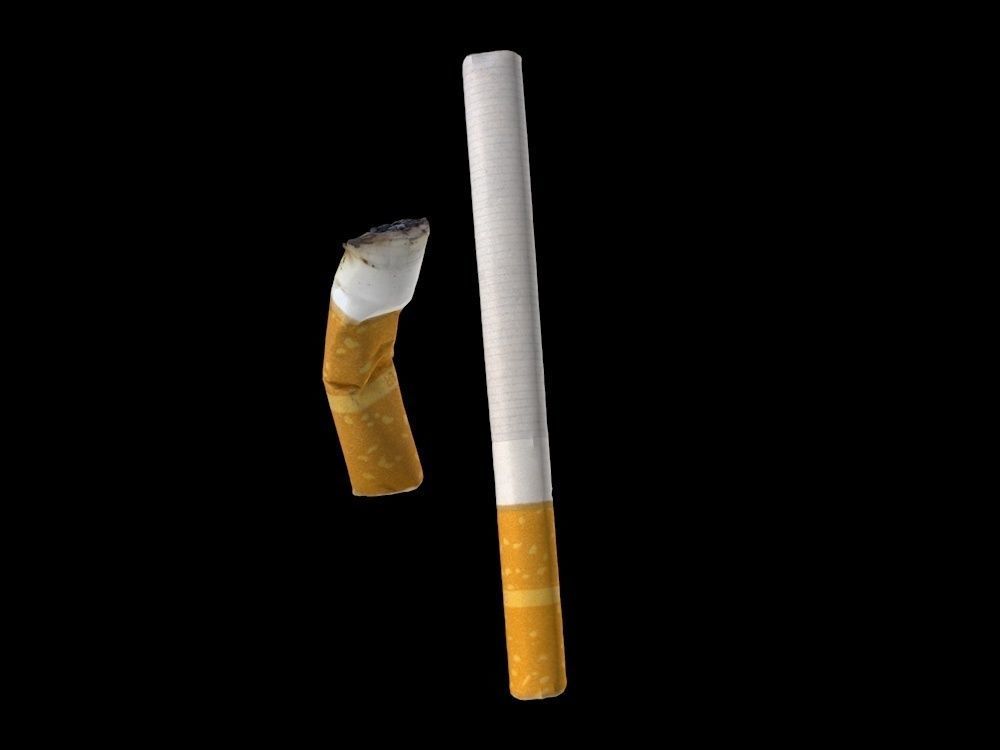 Cigarette kit - 2 models 3D model_1
