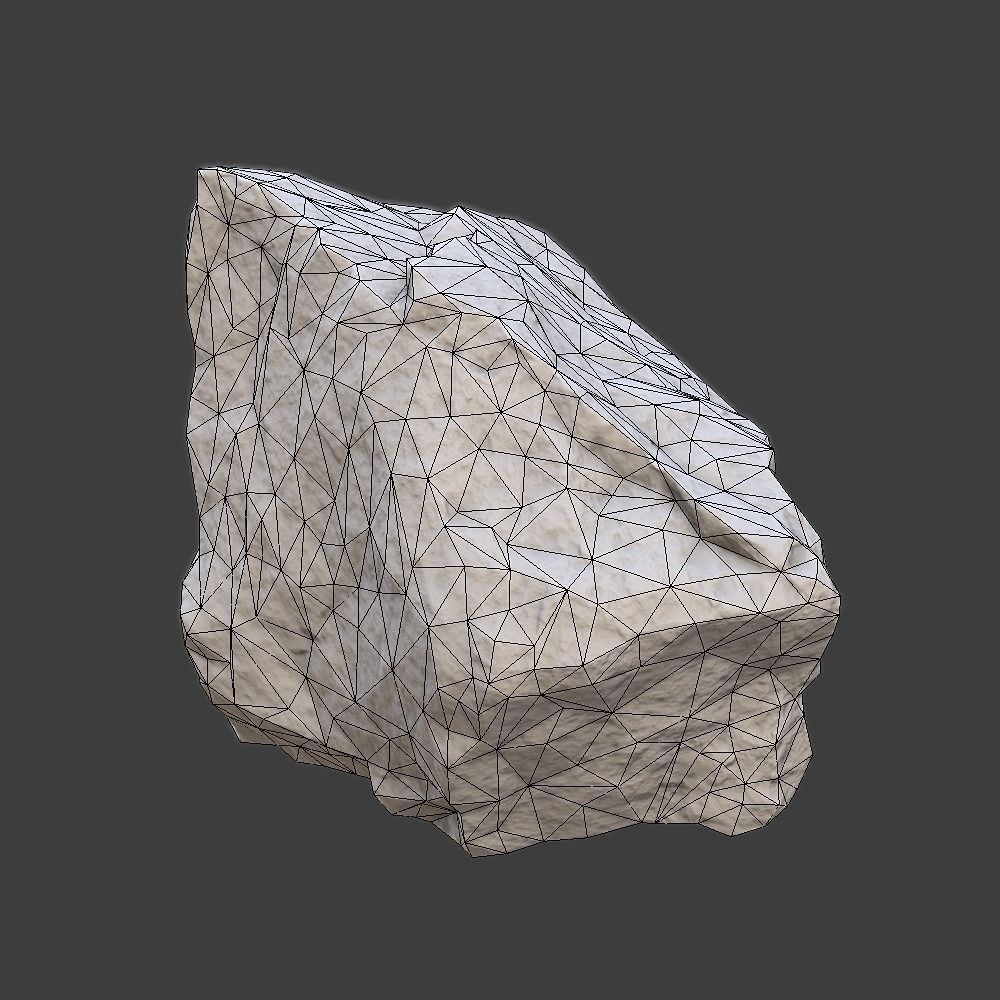 Joy Stone Low-poly 3D model_11