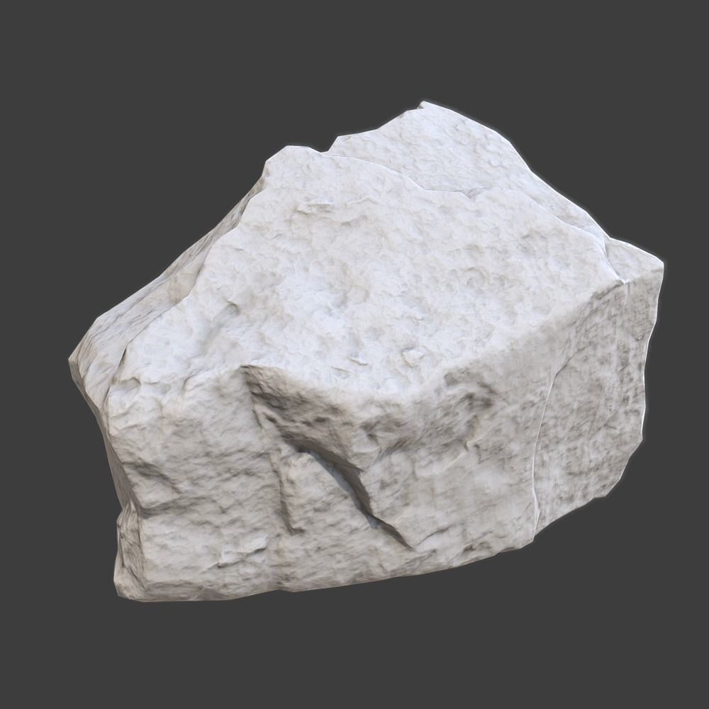 Joy Stone Low-poly 3D model_6