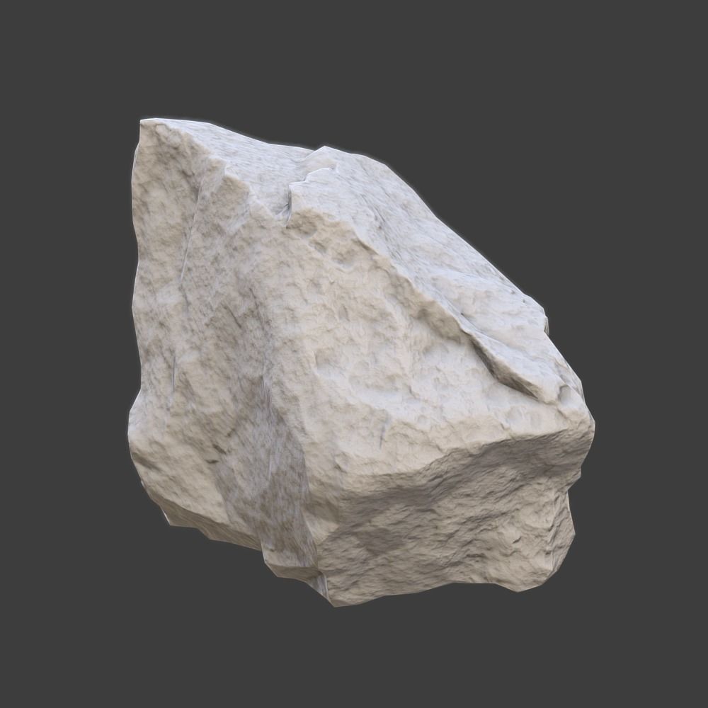 Joy Stone Low-poly 3D model_10