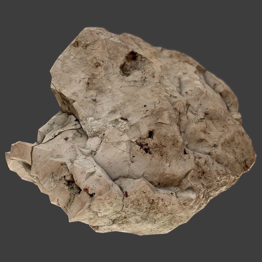 Page Stone Low-poly 3D model_2