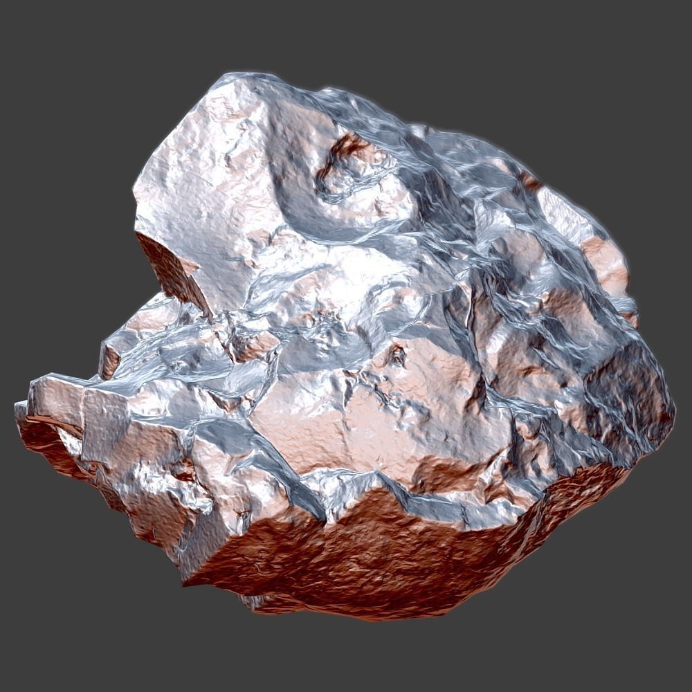 Page Stone Low-poly 3D model_3