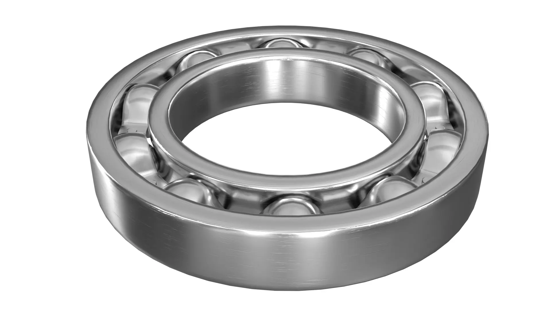 Roller Bearing PBR Low-poly 3D model