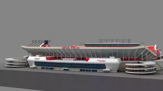 GEHA Field Arrowhead Stadium 3d Model 3D model 4