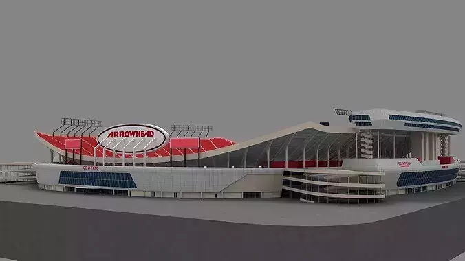 GEHA Field Arrowhead Stadium 3d Model 3D model 5