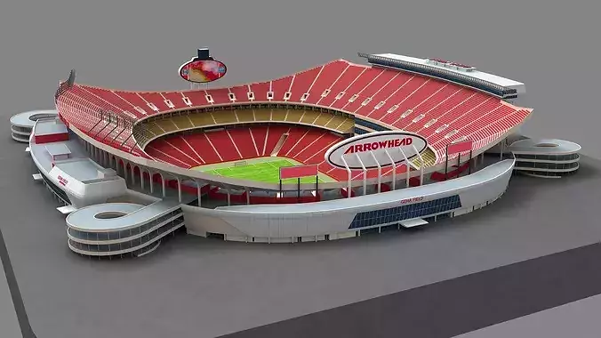 GEHA Field Arrowhead Stadium 3d Model 3D model 3