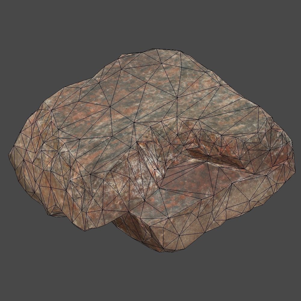 Stones Pack Volume 7 Low-poly 3D model_12