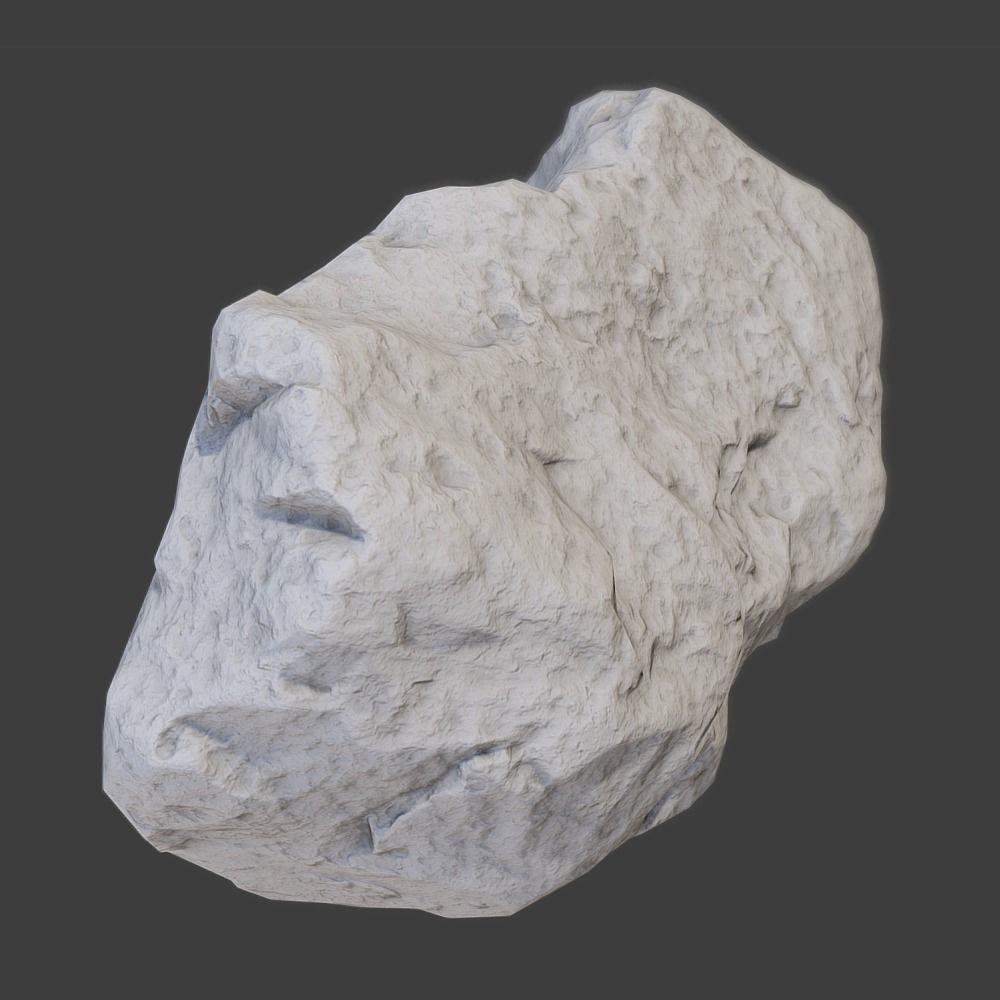 Stones Pack Volume 7 Low-poly 3D model_45