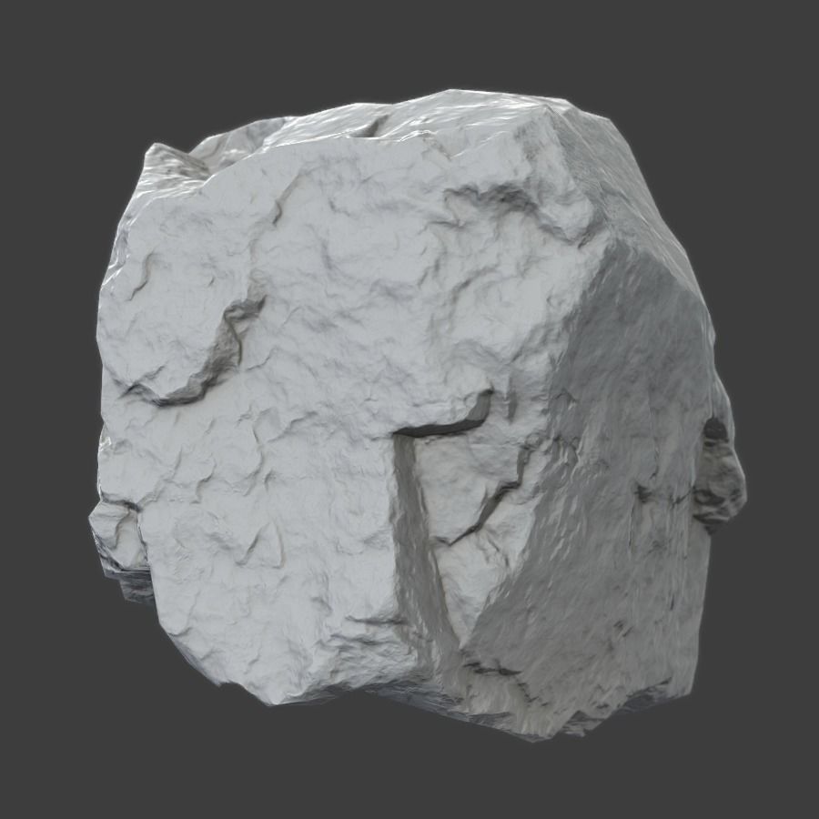 Stones Pack Volume 7 Low-poly 3D model_8