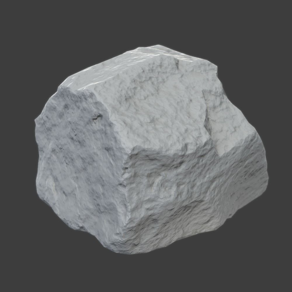 Stones Pack Volume 7 Low-poly 3D model_2