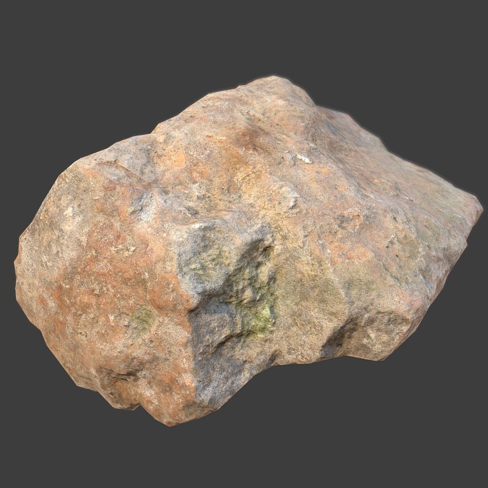 Stones Pack Volume 7 Low-poly 3D model_40