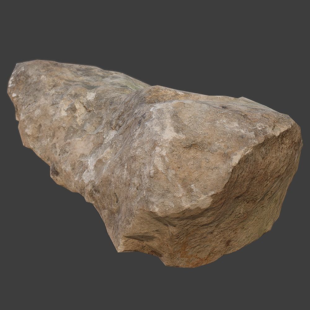 Stones Pack Volume 7 Low-poly 3D model_32