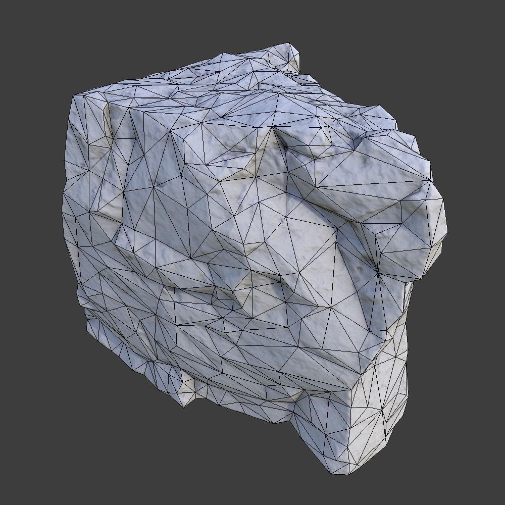 Stones Pack Volume 7 Low-poly 3D model_31