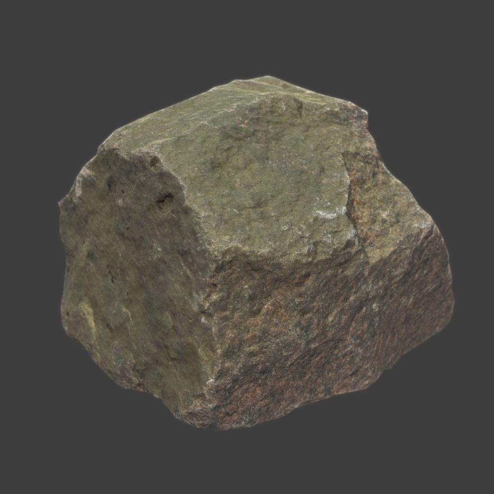 Stones Pack Volume 7 Low-poly 3D model_1