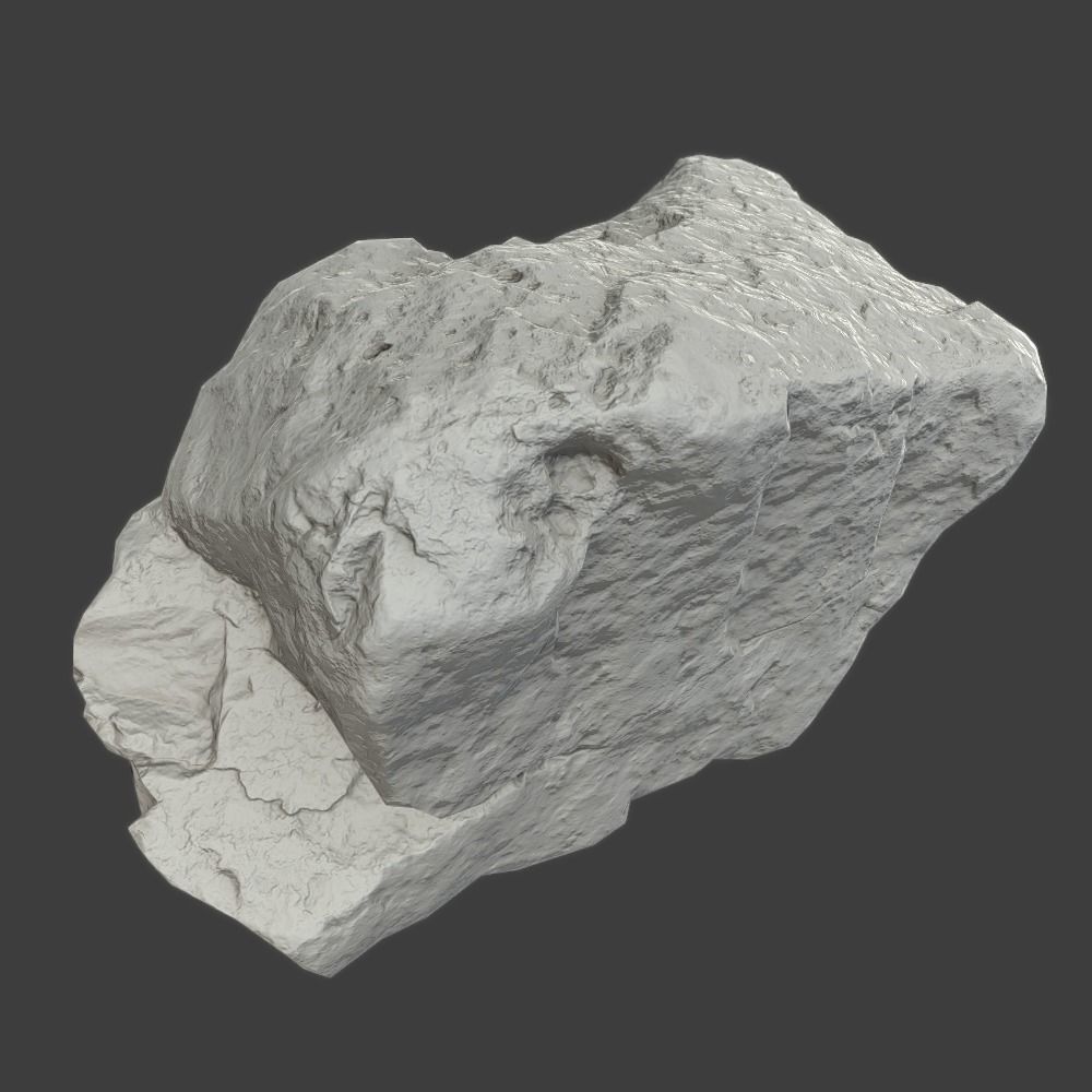 Stones Pack Volume 7 Low-poly 3D model_27