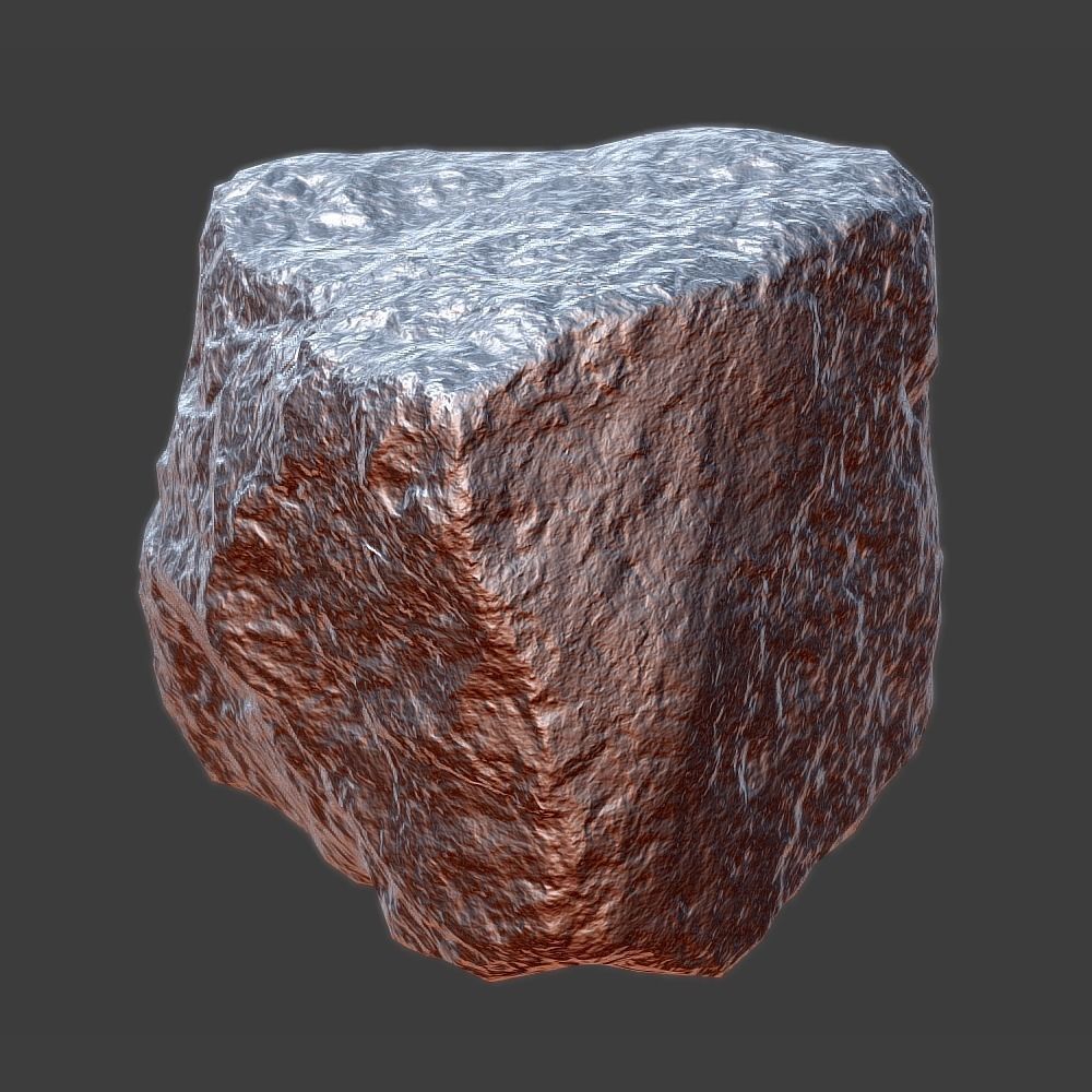 Stones Pack Volume 7 Low-poly 3D model_24