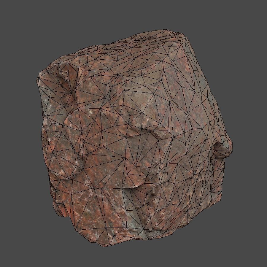 Stones Pack Volume 7 Low-poly 3D model_9