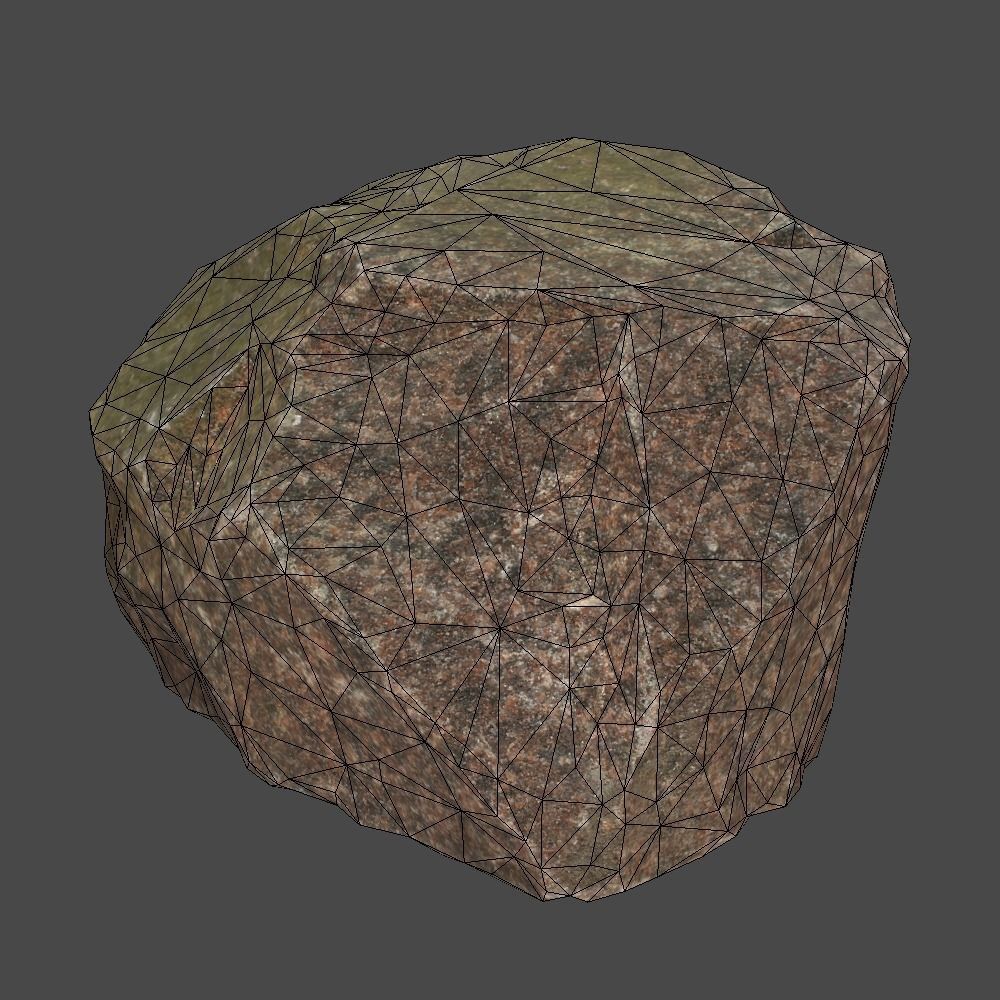 Stones Pack Volume 7 Low-poly 3D model_3