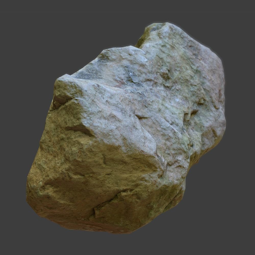 Stones Pack Volume 7 Low-poly 3D model_44