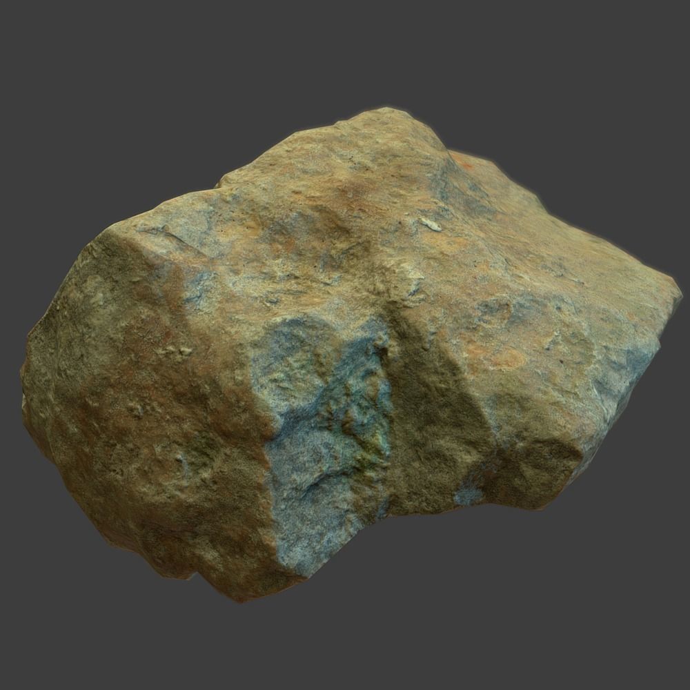 Stones Pack Volume 7 Low-poly 3D model_39