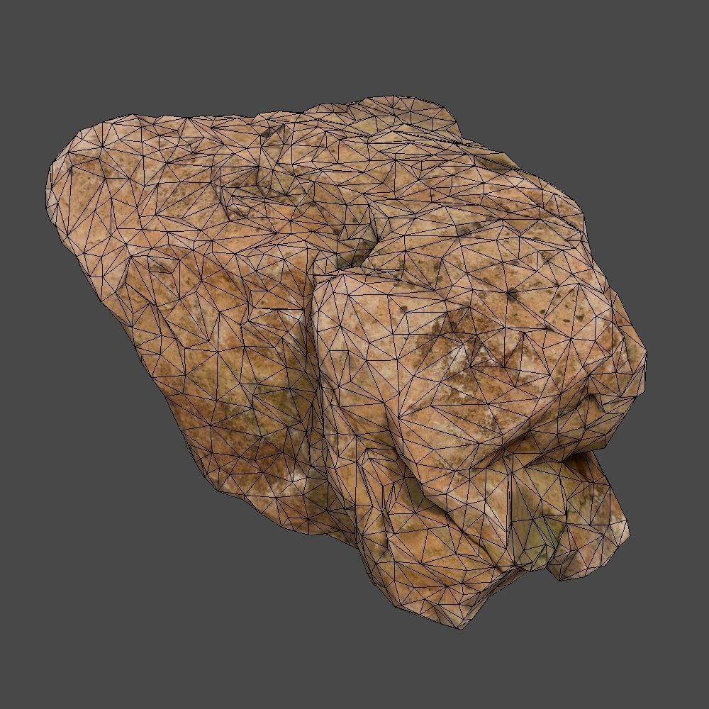 Stones Pack Volume 7 Low-poly 3D model_28