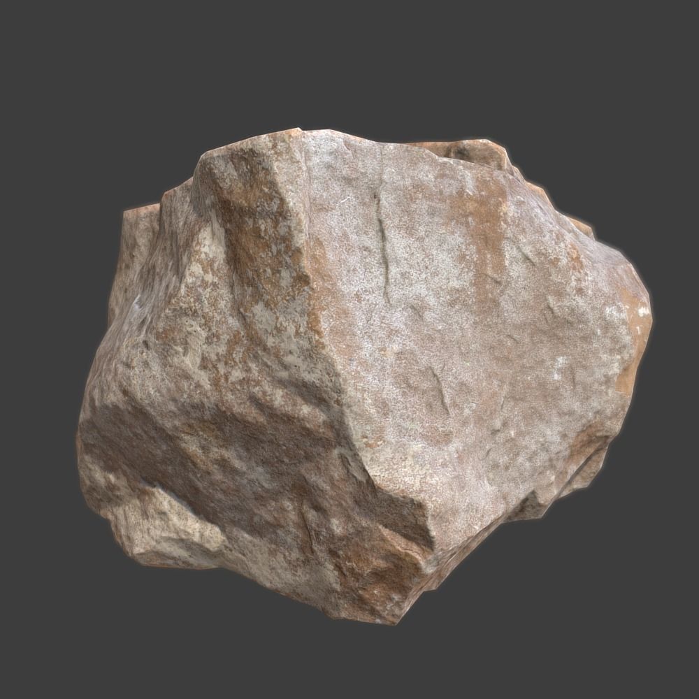 Stones Pack Volume 7 Low-poly 3D model_47