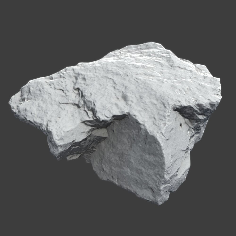 Stones Pack Volume 7 Low-poly 3D model_17