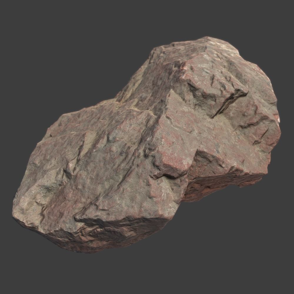 Stones Pack Volume 7 Low-poly 3D model_13