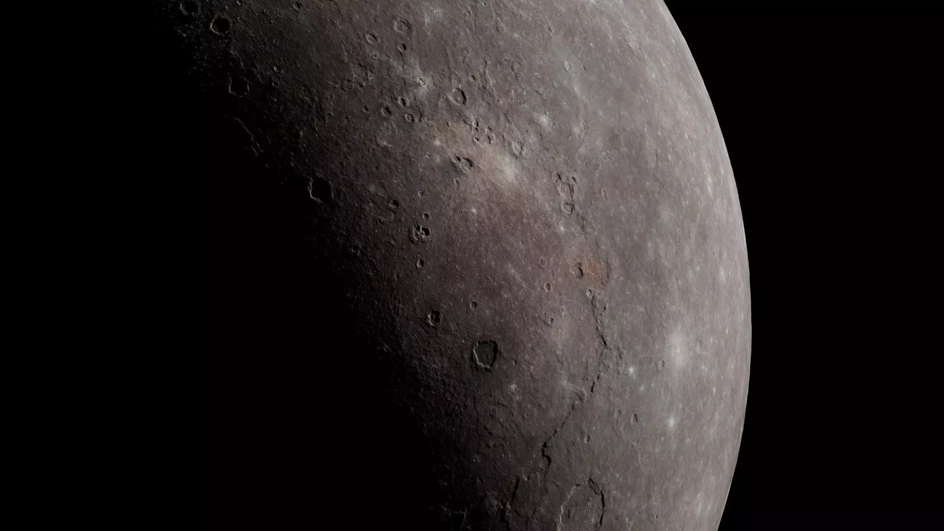 Mercury 16K Photorealistic Low-poly 3D model_4