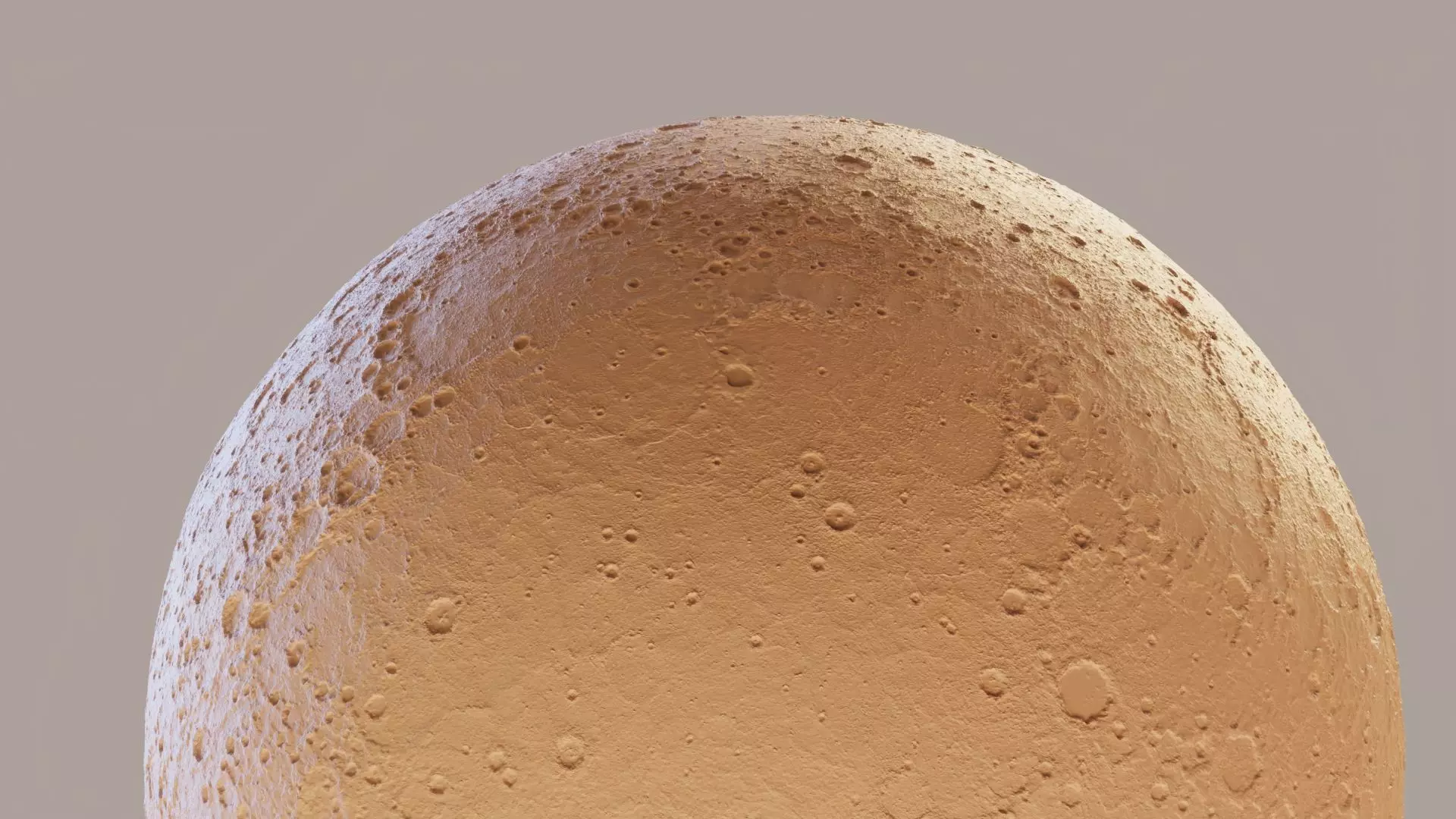 Mercury 16K Photorealistic Low-poly 3D model_34