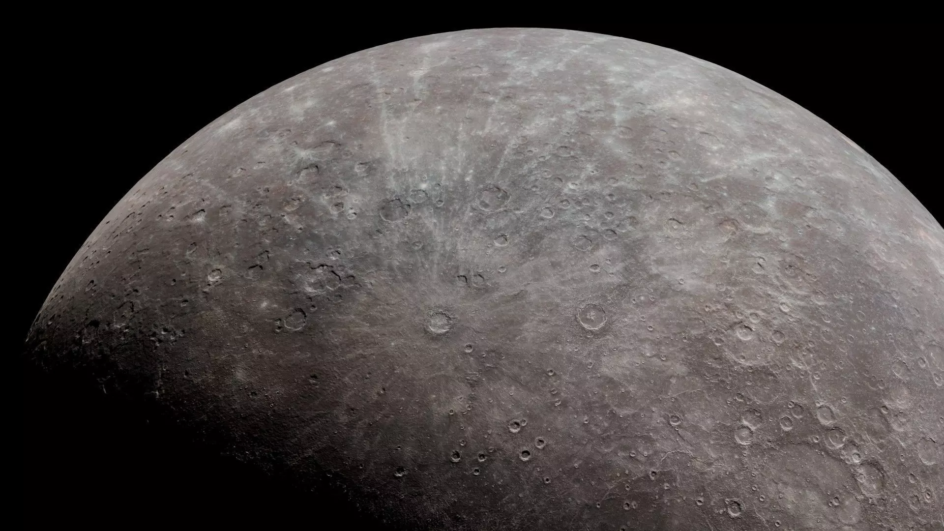 Mercury 16K Photorealistic Low-poly 3D model_19