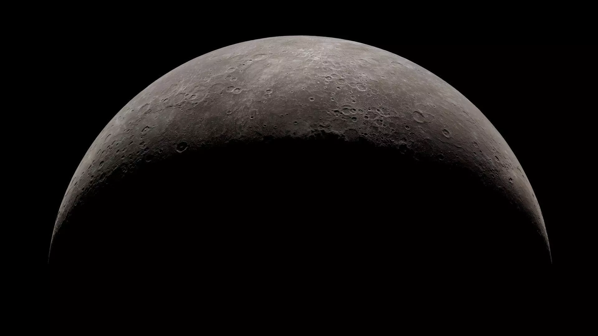 Mercury 16K Photorealistic Low-poly 3D model_6