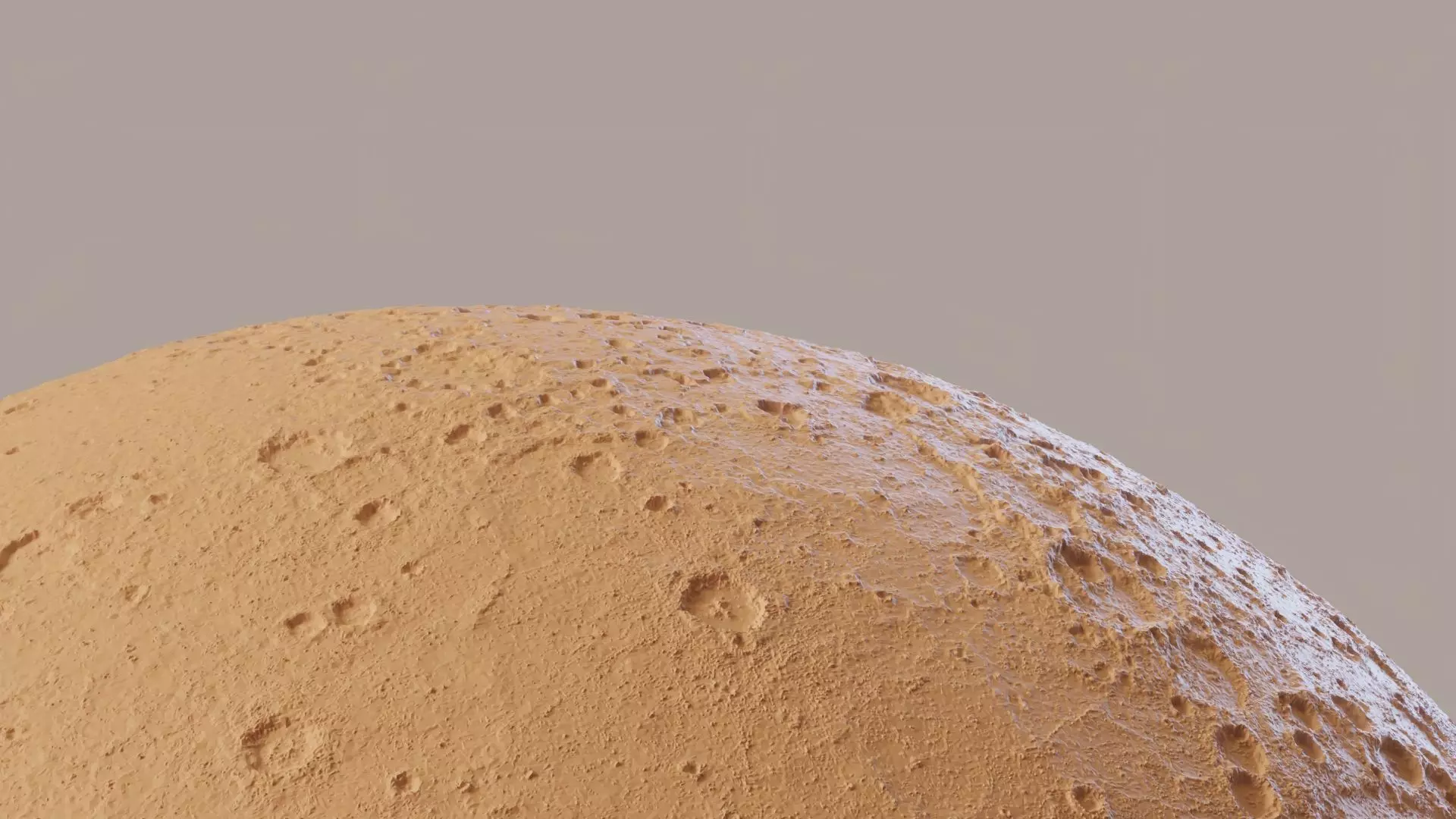 Mercury 16K Photorealistic Low-poly 3D model_35